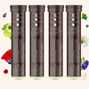 Vegan Greens Skin Vitamins 37 Ingredients, Herbs +Hyaluronic Acid, Ala, Vit. E &C 100 Effer., Orange