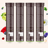 Vegan Greens Skin Vitamins 37 Ingredients, Herbs +Hyaluronic Acid, Ala, Vit. E &C 100 Effer., Orange