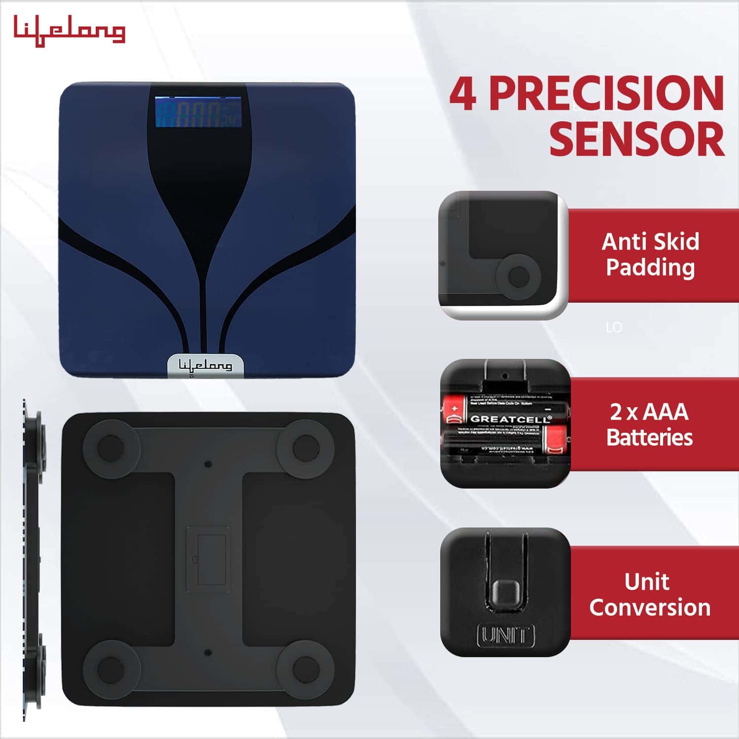 Buy LIFELONG LLWS27 DIGITAL WEIGHING SCALEGLASS WEIGHING SCALE MACHINE