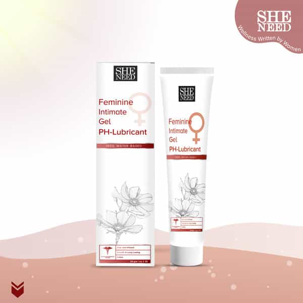 Sheneed Intimate Water Based Lube | Women | Non-Sticky | Stain-Free Skin Friendly Ph Balanced 30 Ml
