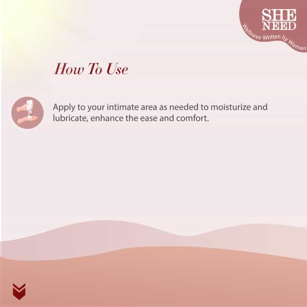 Sheneed Intimate Water Based Lube | Women | Non-Sticky | Stain-Free Skin Friendly Ph Balanced 30 Ml