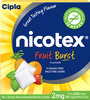 Nicotex Nicotine Gums Fruit Burst Flavour 2Mg | Helps Quit Smoking