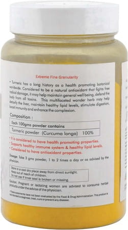 Herbal Hills Turmeric Powder - 100 Gms (Pack Of 2)