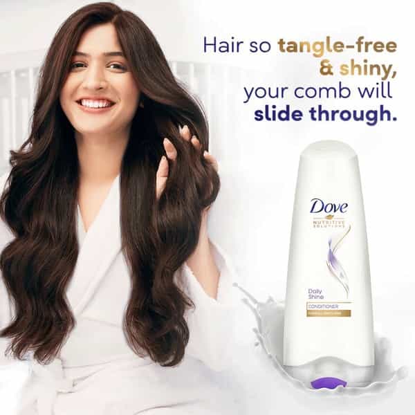Dove Daily Shine Conditioner - 180 Ml