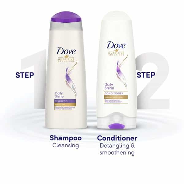 Dove Daily Shine Conditioner - 180 Ml