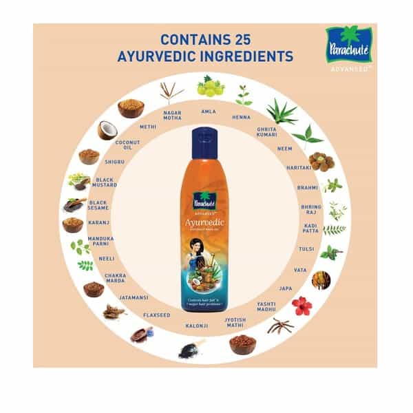 Parachute Advansed Ayurvedic Hair Oil 95 Ml