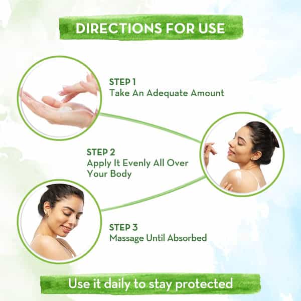 Mamaearth Vitamin C Sunscreen Body Lotion With Vitamin C - Spf 30 Sun Protection|Women & Men|300Ml