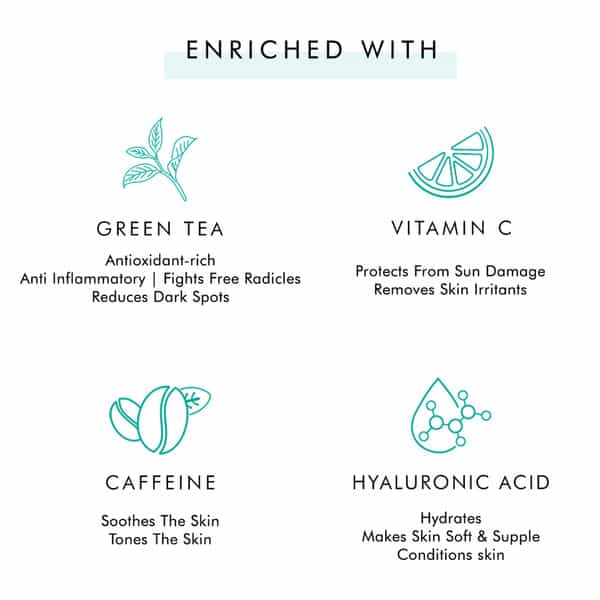 Mcaffeine Detox Hydrating Green Tea Face Serum (40 Ml)