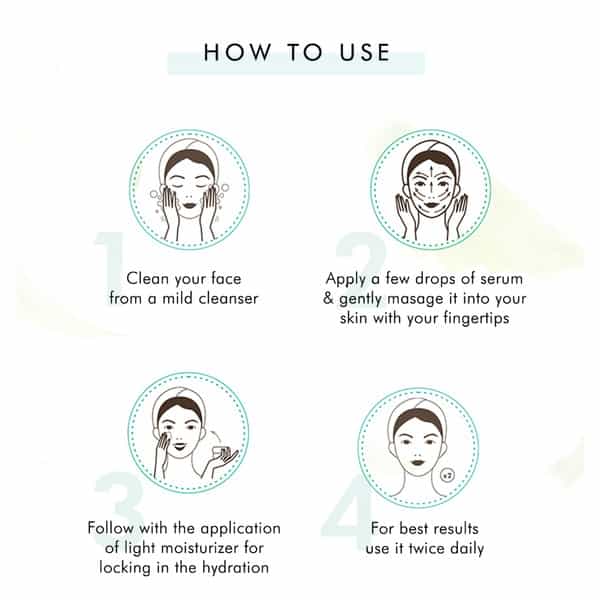 Mcaffeine Detox Hydrating Green Tea Face Serum (40 Ml)