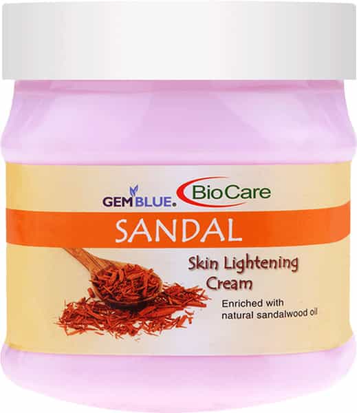 Gemblue Biocare Sandal Skin Lightening Cream 500Ml