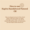 Kapiva Sandalwood Natural Oil Aroma Therapy 15 Ml