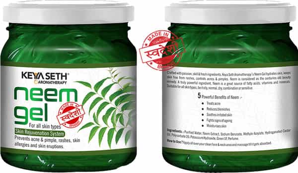 Keya Seth Aromatherapy Neem Gel For All Skin Types- 190Gm