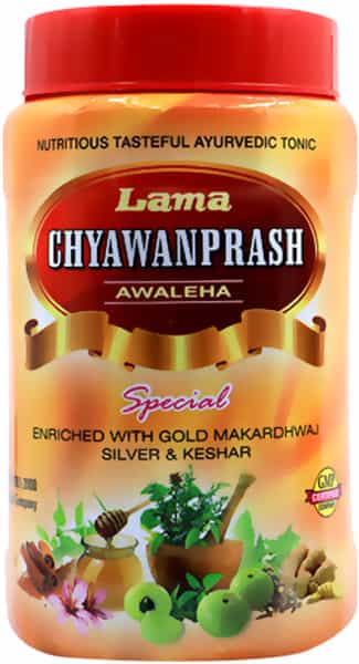Lama Chyawanprash Enriched With Gold Makardhwaj Silver & Keshar - 2 Kg
