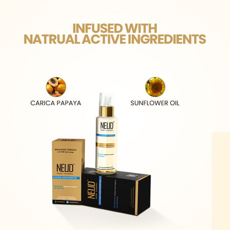Neud Natural Hair Inhibitor For Permanent Reduction Of Unwanted Hair | Unisex - 4 Packs 80gm Each