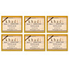 Khadi Abeers Herbal Handmade Lemon Soap With Essential Oils | 125Gm (Pack Of 6)