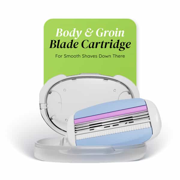Letsshave Body And Groin Blades (Pack Of 4)