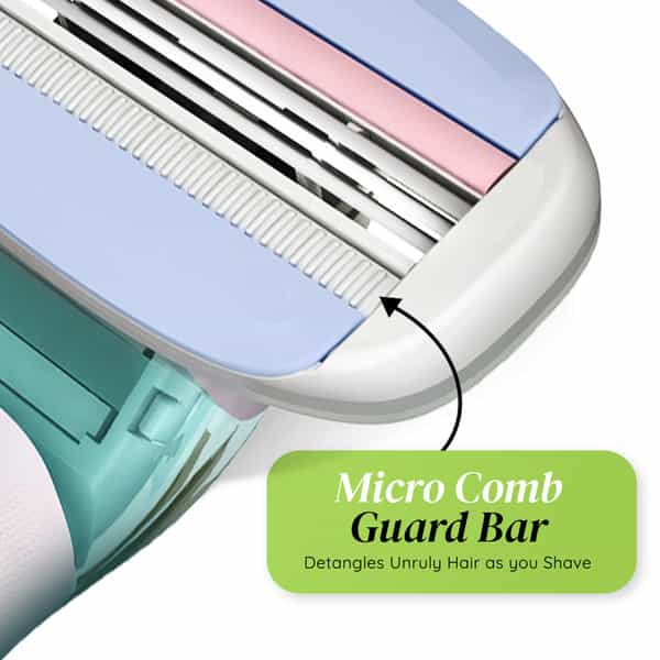 Letsshave Body And Groin Blades (Pack Of 4)