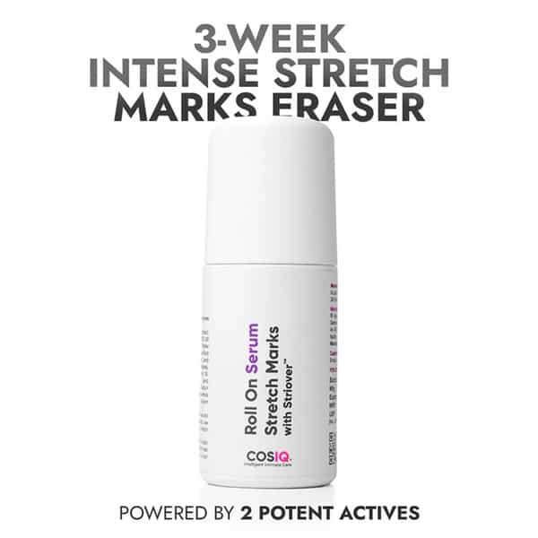 Cos-Iq Stretch Marks Removal Roll-On Serum With Striover And Retinol 40 Ml