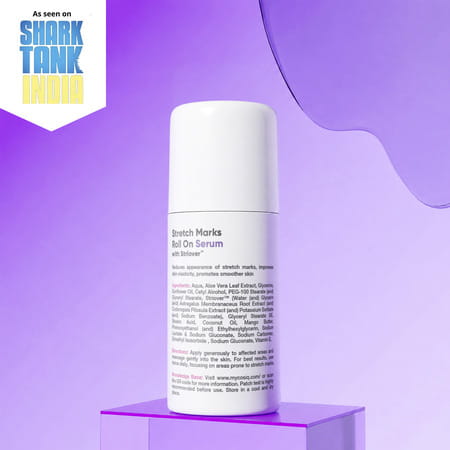 Cos-Iq Stretch Marks Removal Roll-On Serum With Striover - Scar Removal | 40Ml