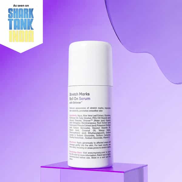 Cos-Iq Stretch Marks Removal Roll-On Serum With Striover - Scar Removal | 40Ml