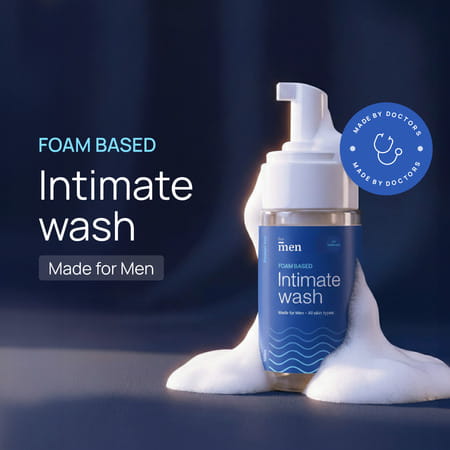 Formen Foam Based Intimate Wash Anti Bacterial | Anti Fungal Sulphate & Paraben Free 100ml-Pack Of 3