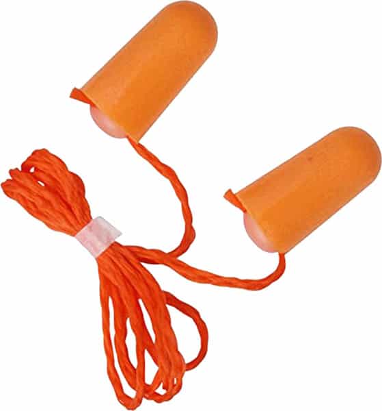 3M Corded Disposable, 1110 Ear Plugs, Extra Soft, Reusable Earbuds Noise Cancellation (Pack Of 20)