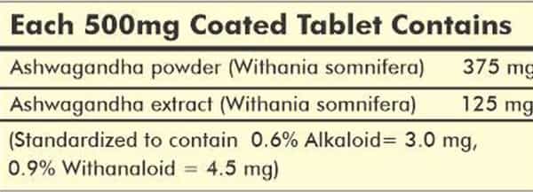 Grazing Meadows Ashwagandha Tablets Natural Ashwagandha 700 Tablets (Withania Somnifera)