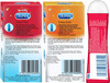 Durex Multipack Condoms Men-20Count Each-Extradotted-Extratime With Durex Strawberry Lube Gel-50Ml