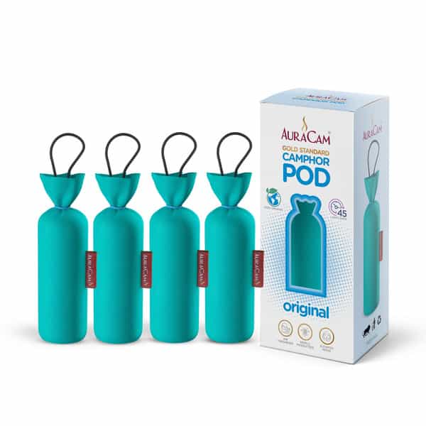 Auracam Gold Standard Camphor Pod Cone (Original) - Set Of 4