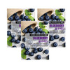 Orjena Natural Moisture Mask Sheet Blueberry - Pack Of 3