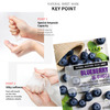 Orjena Natural Moisture Mask Sheet Blueberry - Pack Of 3