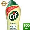 Cif Lemon Cream Multipurpose Surface Cleaner For Tough Stains Natural Particles 500ml