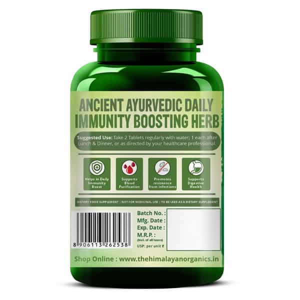 Vlado's Himalayan Organics Giloy Extract | Immunity Booster | 120 Veg Tablets