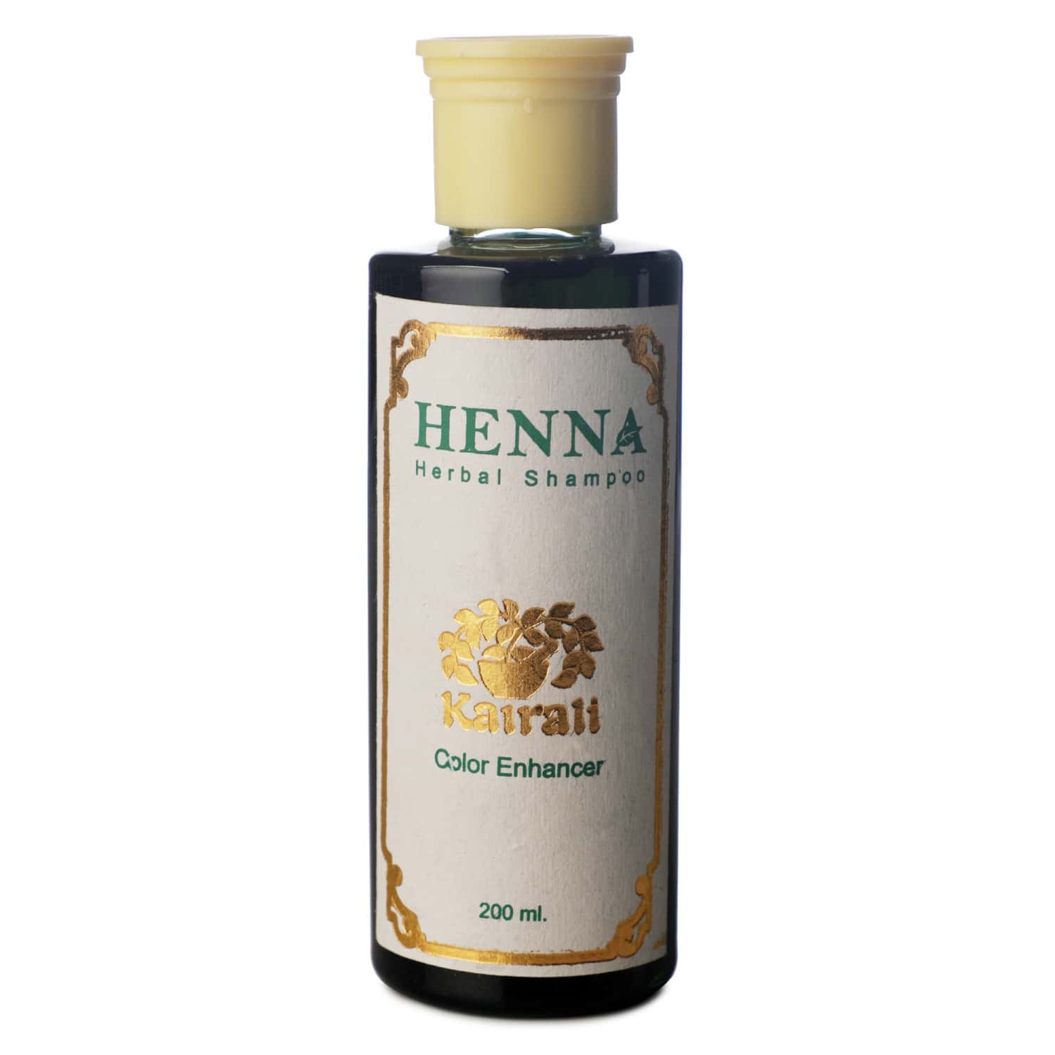 Kairali Henna Shampoo - Herbal Shampoo For Color Enhancing And Hair Growth - 200ml