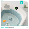 R For Rabbit Bubble Double Smart Baby Bath Tub - Grey White