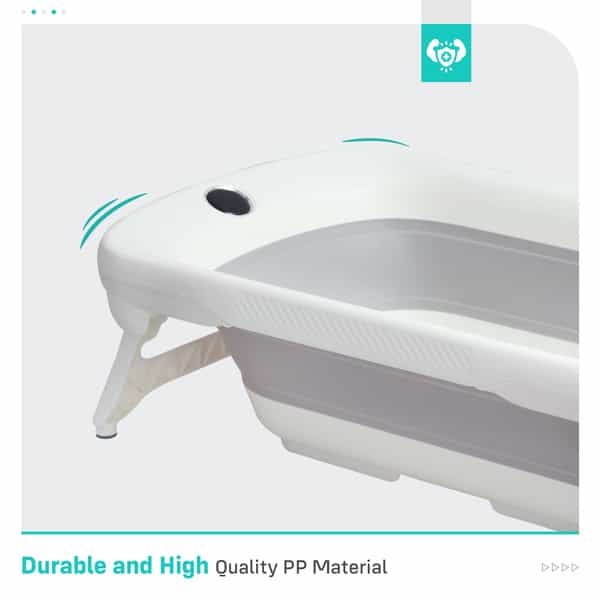 R For Rabbit Bubble Double Smart Baby Bath Tub - Grey White