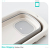 R For Rabbit Bubble Double Smart Baby Bath Tub - Grey White