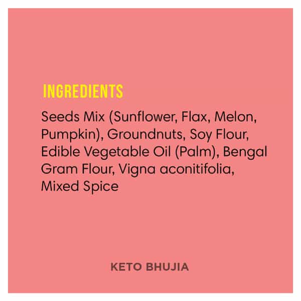 Lo! Low Carb Delights - Keto Bhujia (400G) | Only 2.7G Net Carb | Aloo Bhujia Sev Style (2 X 200G)