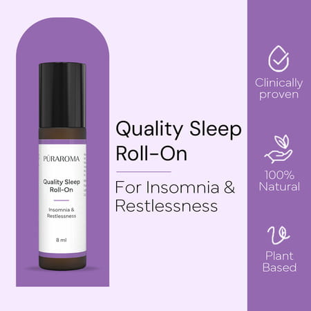 Puraroma Quality Sleep Roll On - 8 Ml