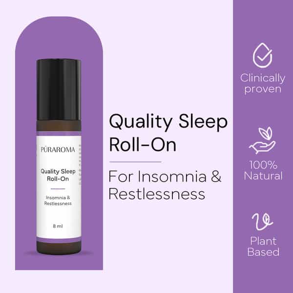 Puraroma Quality Sleep Roll On - 8 Ml