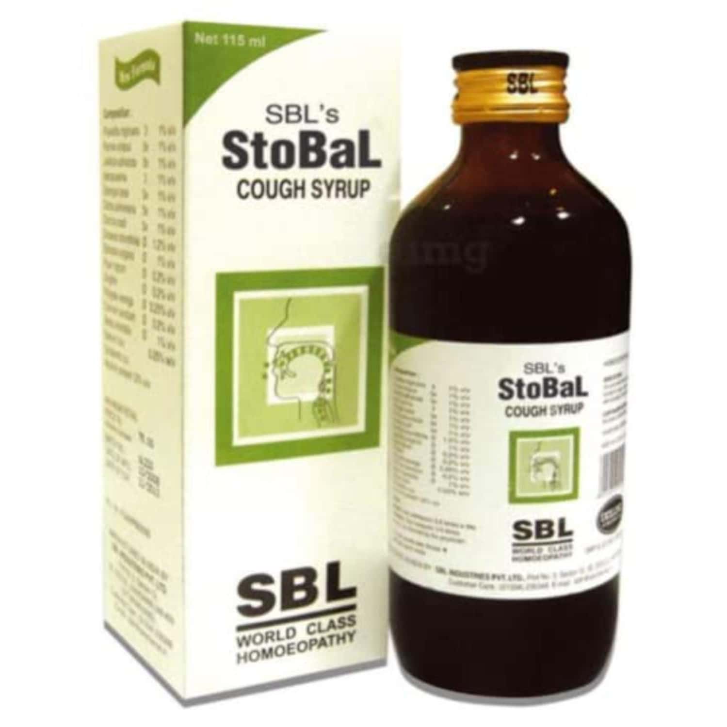 Sbl Stobal Cough Syrup 115 Ml Pack Of 2