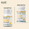 Inlife Turmeric Oil Ginger Oil Garlic Oil Capsule Heart Health Supplement Men Women-60 Veg Capsules