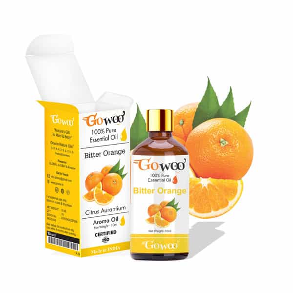 Pack Of 2 Bitter Orange Essential Oil & Almond Oil - 100% Pure & Natural Oil