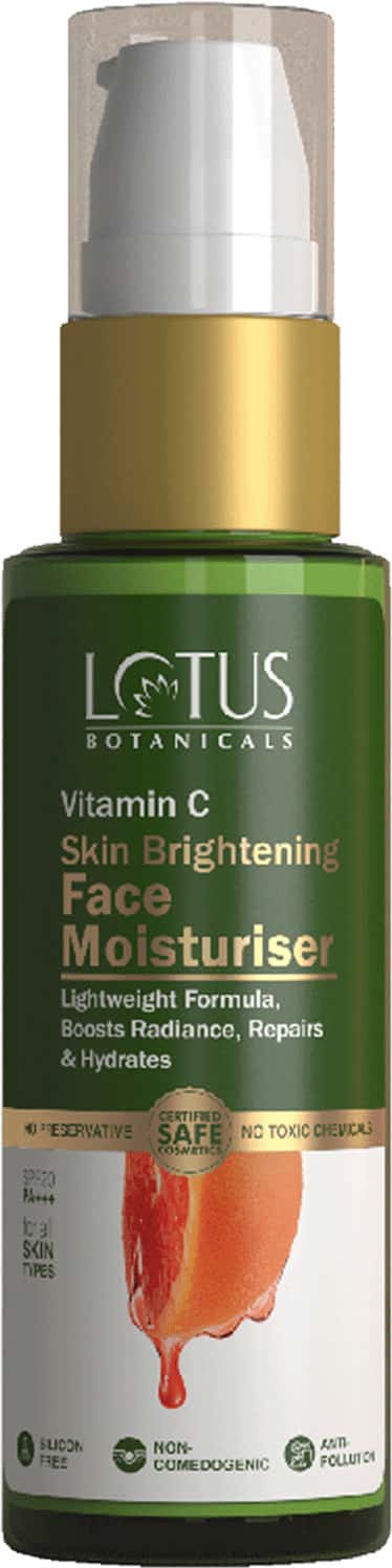 Lotus Botanicals Skin Brightening Face Moisturiser Vitamin C Spf 20 Pa+++ - 45g