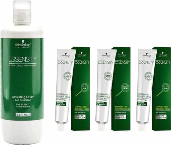 Buy SCHWARZKOPF ESSENSITY HAIR COLOR5 LIGHT BROWN 60 ML EACH 3 TUBE +1