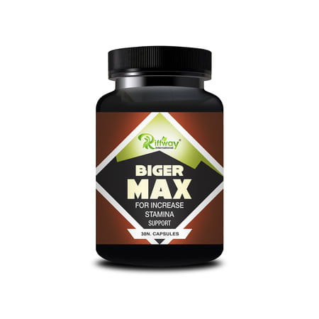 Biger Maxx Capsules For Increases Testosterone & Energy Levels (30 Capsules) 100% Natural