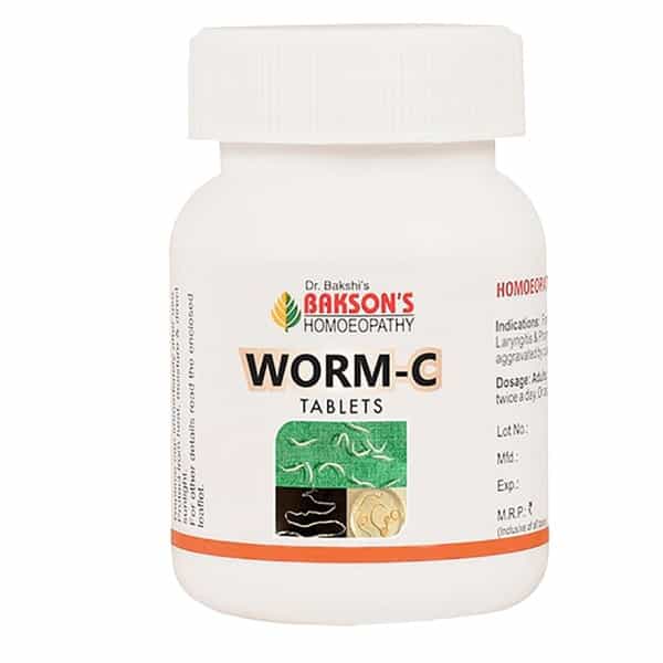 Dr Bakshi's Bakson Homoeopathy Worm-C Tablet 75