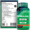 Nourishvitals Spirulina Pure Herbs 500 Mg Spirulina Extract Naturally Vitamins Rich 60 Veg Capsules