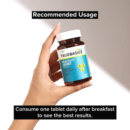 Truebasics Multivit Sport Supplement 30 Tablets