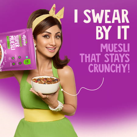 Alpino Protein-Rich Super Muesli Chocolate Pouch 400 Gm